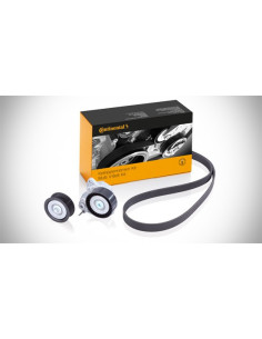 Kit banda de distribución o correa acanalada 6PK1613K1