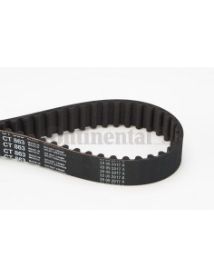 Banda de distribución o correa acanalada CT863