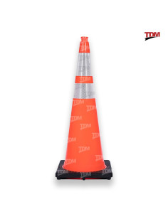 Cono de tráfico PVC Premium 36"